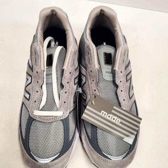 New balance Shoes, 990 Core, Grey/White, Size 11 - Picture 2 of 3